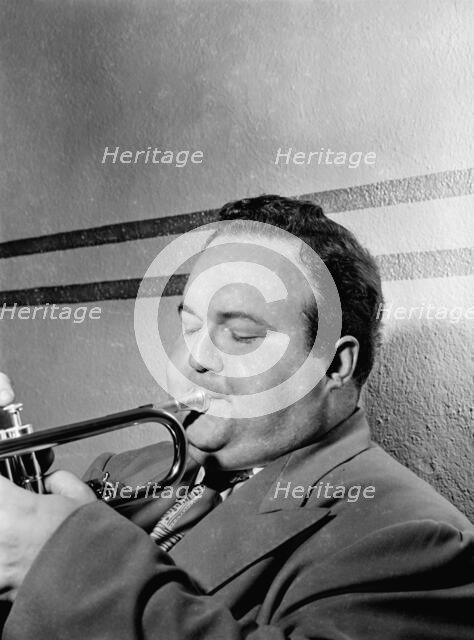 Portrait of Ray Wetzel, 1947 or 1948. Creator: William Paul Gottlieb.