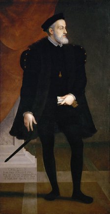Portrait of the Emperor Charles V (1500-1558).