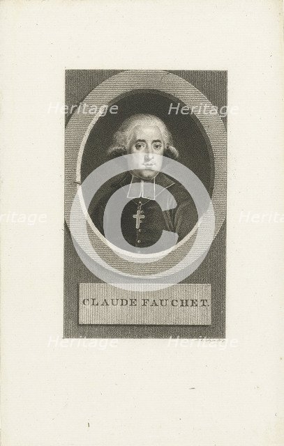 Portrait of Claude Fauchet (1744-1793), 1790s.