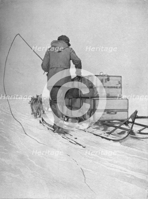 'Amundsen's Polar Transport', 1911, (1928). Artist: Unknown.