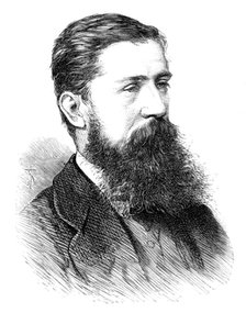 The late Mr. Alfred P. Newton, artist, 1883. Creator: Unknown.