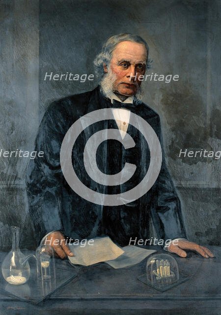 Joseph Lister, 1st Baron Lister (1827-1912), surgeon, c1890s. Creator: Harry Herman Salomon.