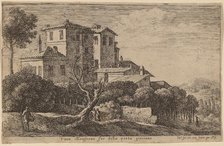 View of the Vineyard of the Villa Mamsrona. Creator: Herman van Swanevelt.