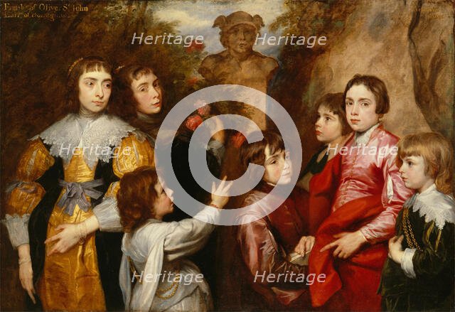 A Family Group, between 1634 and 1635. Creator: Anthony van Dyck.
