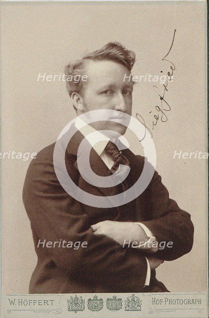 Portrait of Siegfried Wagner  (1869-1930).