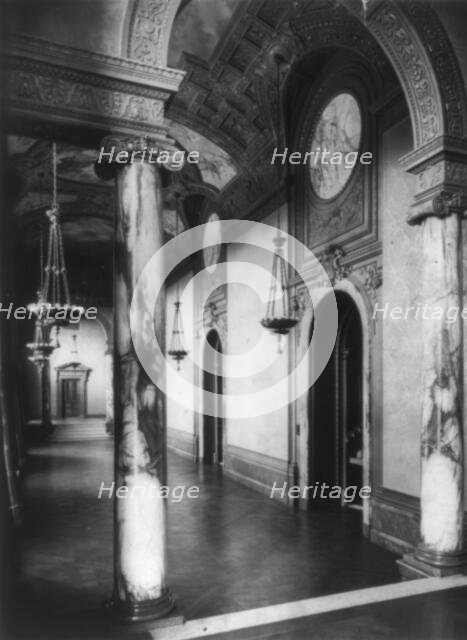 The New Theater, New York City: The Foyer, c1910. Creator: Unknown.