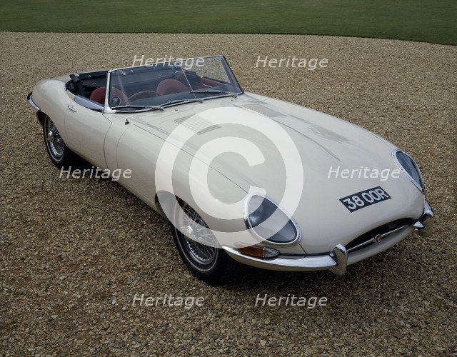 1962 Jaguar E Type 3.8. Artist: Unknown