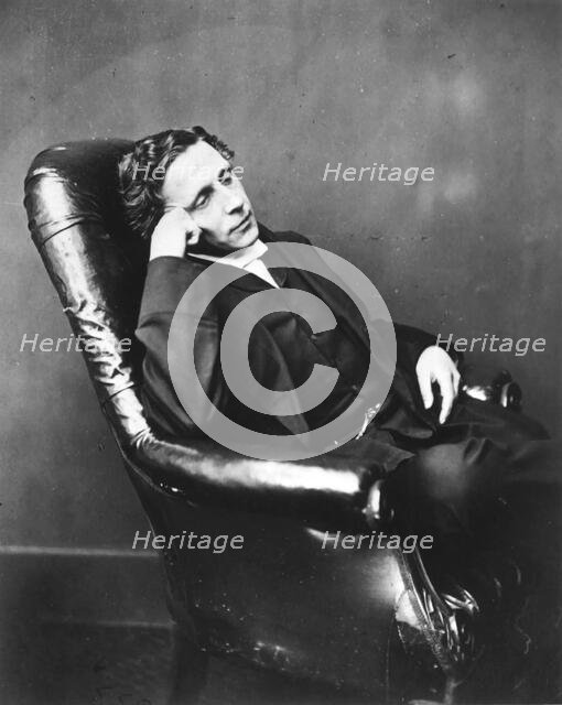 Self-Portrait, c. 1875. Creator: Carroll, Lewis, (Charles Lutwidge Dodgson) (1832-1898).