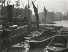 Entrance to St Katharine's Dock, London, c1925. Artist: Unknown