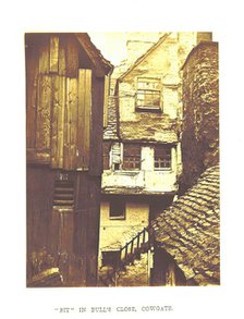 "Bit" in Bull's Close, Cowgate, 1878.  Creator: Archibald Burns.