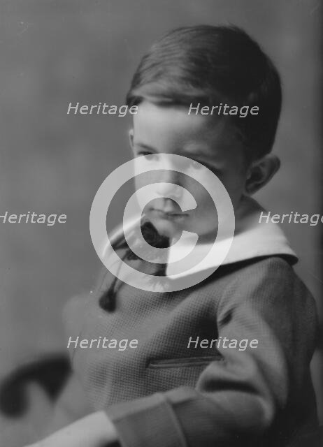 Unidentified child, portrait photograph, 1915. Creator: Arnold Genthe.