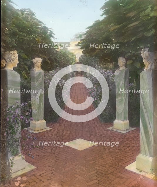 "The Orchard," James Lawrence Breese house, 151 Hill Street, Southampton, New York, 1912. Creator: Frances Benjamin Johnston.