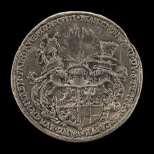 Blazon of Arms [reverse], 1528. Creator: Matthes Gebel.
