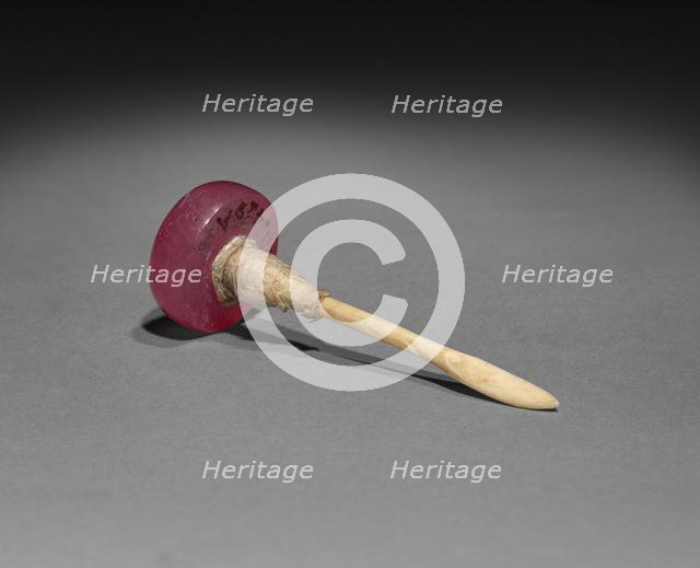 Snuff Bottle (stopper), 1644-1912. Creator: Unknown.