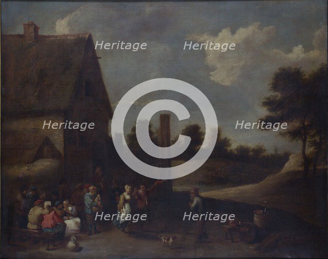 'Peasants carousing', 1630-1690. Artist: David Teniers II.