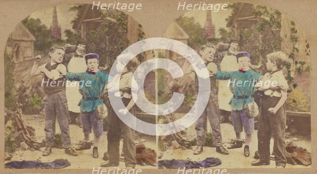 Peacemaker, about 1860. Creator: New York Stereoscopic Company.