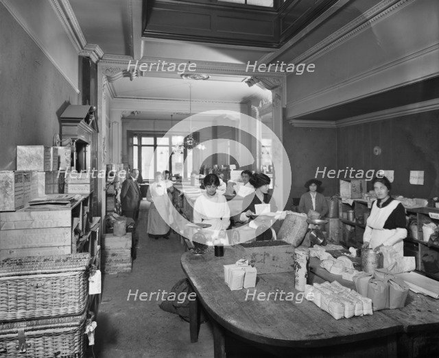 National Food Fund building, Dover Street, Westminster, London, 1915. Artist: Adolph Augustus Boucher.