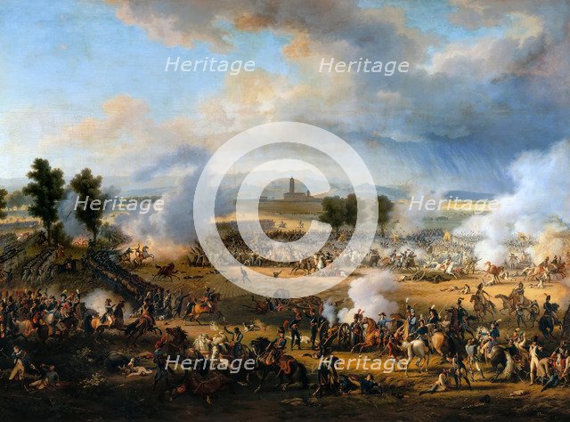 The Battle of Marengo on 14 June 1800. Artist: Lejeune, Louis-François, Baron (1775-1848)