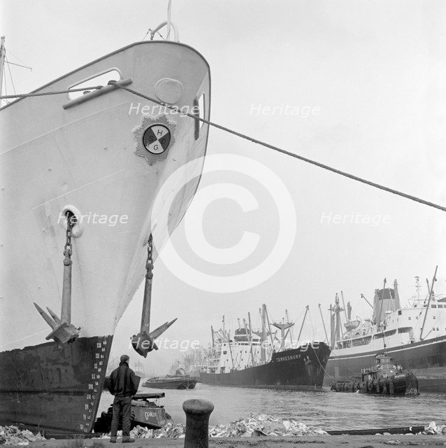 The Docks, London, July 1965. Artist: John Gay