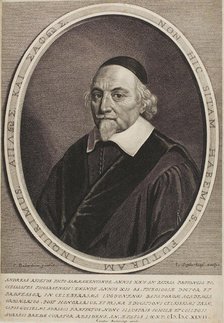 Portrait of André Rivet, 1647. Creator: Jonas Suyderhoef.