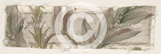 Coverlet Fragment, c. 1760-1770. Creator: Philippe de Lasalle (French, 1723-1805).