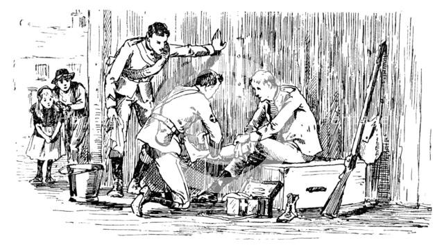 The Easter Volunteer Manoeuvres: our ambulance service is also most efficient, 1890. Creator: Unknown.