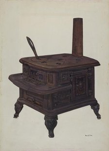 Stove (Model), c. 1939. Creator: George File.