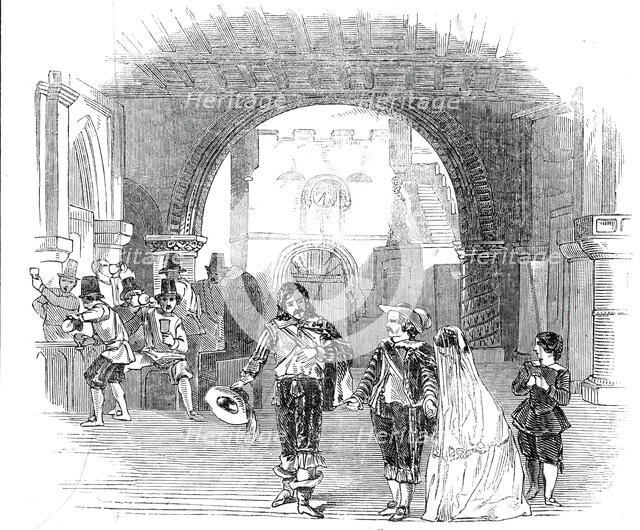 Scene from the new opera of "Maritana", at Drury Lane Theatre, 1845. Creator: Unknown.