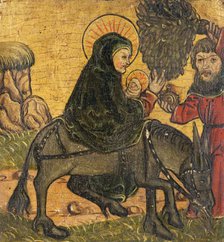The Nativity, The Flight into Egypt, Saint Mary Magdalene. Triptych Wing, between 1501-1533. Creator: Unknown.