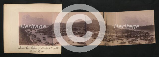 Birds Eye View of Wuchow with Fuho River, China.  Creator: Unknown.