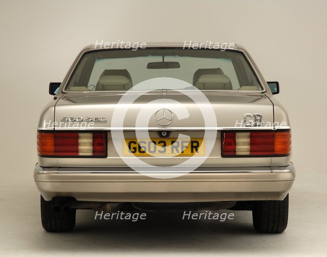 1990 Mercedes Benz 560 SEC Artist: Unknown.