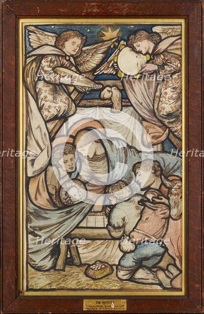 The Nativity, 1863. Creator: Sir Edward Coley Burne-Jones.