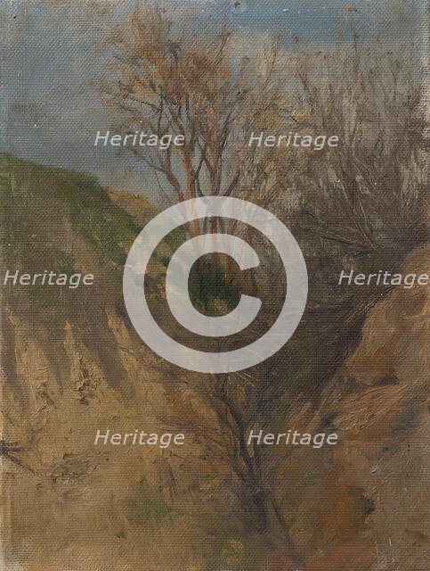 Ditch, around 1900. Creator: Ladislav Mednyanszky.