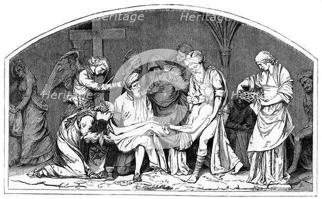 The Easter Sepulchre, 1554-1564, (1870). Artist: Unknown