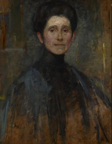 Self-Portrait, 1906. Creator: Olga Boznanska.