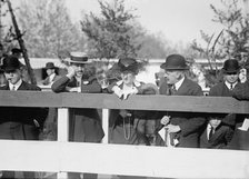 Horse Shows - Preston Gibson, Left, And Mrs. M. Townsend, 1914. Creator: Harris & Ewing.