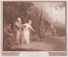 Miranda (Shakespeare, The Tempest, Act 1, Scene 2), 1784. Creator: Caroline Watson.