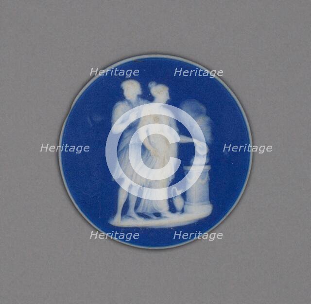 Cameo with Sacrifice, Burslem, Late 18th century. Creator: Wedgwood.