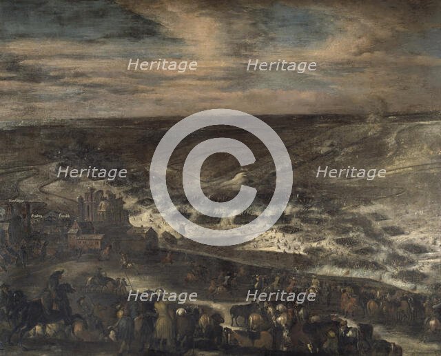The Battle of Lund. Second clash, mid-17th-early 18th century. Creator: Johann Philip Lemke.