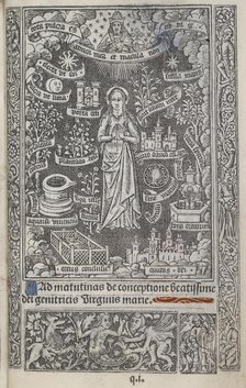 The Virgin Mary, 1503.  Creator: Master of Anne de Bretagne.