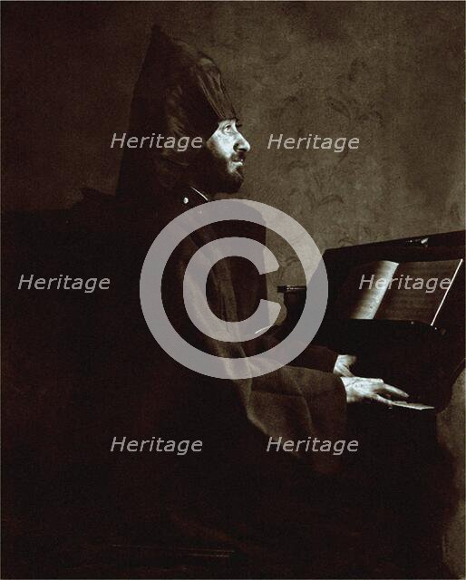 Portrait of the composer Komitas (1869-1935), 1906. Creator: Anonymous.