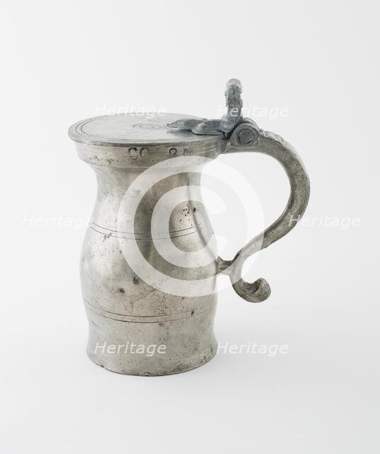 Pint Wine Measure, England, c. 1780. Creator: Unknown.