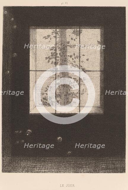 Le Jour (Day), 1891. Creator: Odilon Redon.