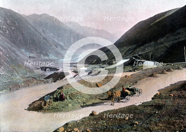 Georgian Military Road, c1890. Artist: Gillot