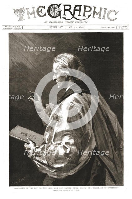 ''The Graphic, Front Cover Saturday June 21, 1890', 1890. Creator: Unknown.