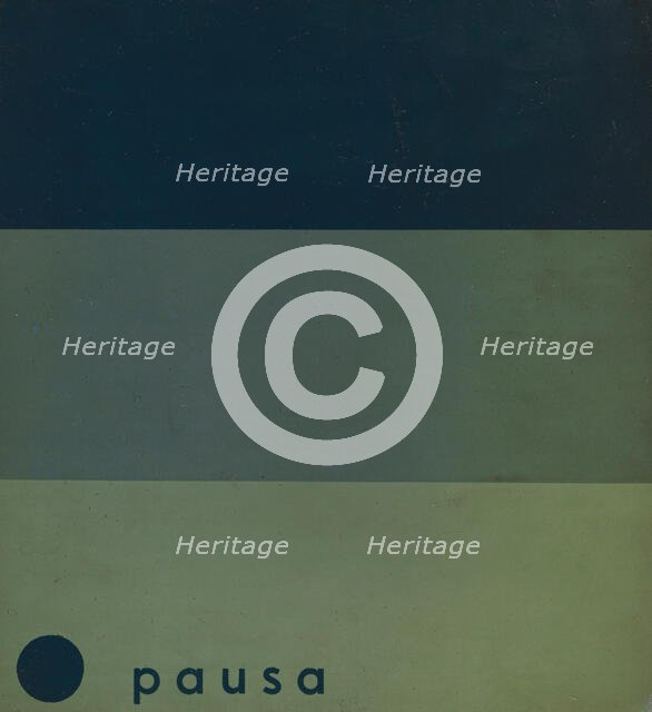 Parole in libertà, 1932. Creator: Marinetti, Filippo Tommaso (1876-1944).