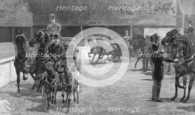 'Pairs, Under 15 Hands', 1891.Artist: John Charlton