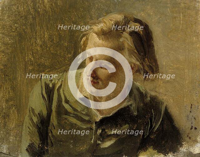 Portrait of a Young Man, c1890s. Creator: Albert Edelfelt.