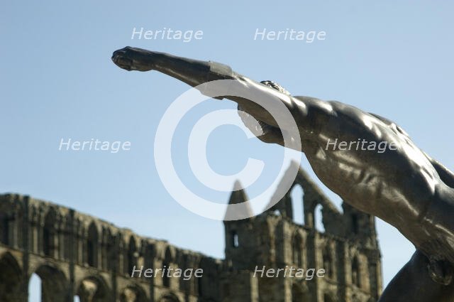 Borghese Gladiator, Whitby Abbey, Whitby, Scarborough, North Yorkshire, 2009. Creator: Bob Skingle.