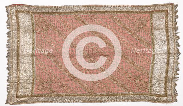 Embroidered Sari, 1800s - early 1900s. Creator: Unknown.